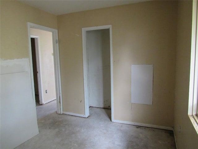 view of empty room