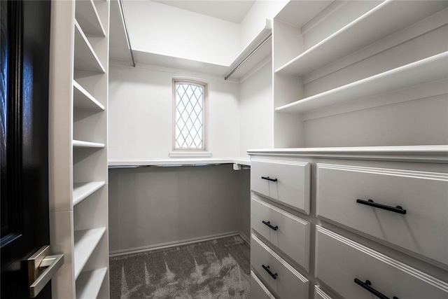 5900 N Choctaw Rd, Choctaw, OK 73020 - spacious closet with dark colored carpet