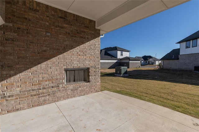 view of patio with cooling unit