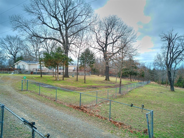 exterior space with a lawn