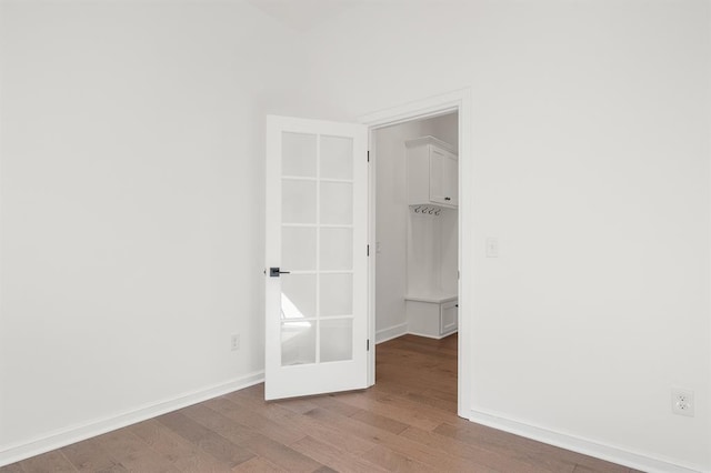 interior space featuring light hardwood / wood-style flooring