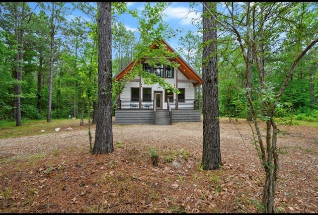 view of property exterior