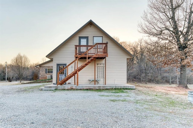 view of front of house