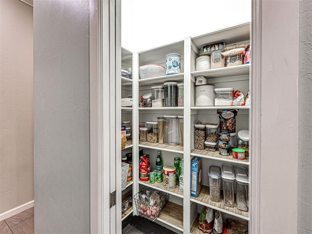 view of pantry