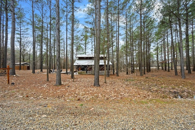 44 Blue Ivey Cir, Broken Bow, OK 74728 - view of yard with a gazebo
