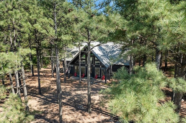 view of rear view of house