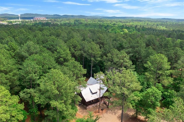 152 Ita Hina Trl, Broken Bow, OK 74728 - bird's eye view of a forest
