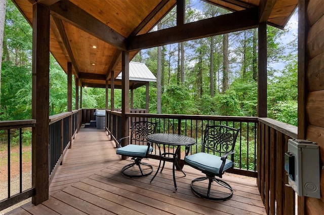 152 Ita Hina Trl, Broken Bow, OK 74728 - deck with heating unit