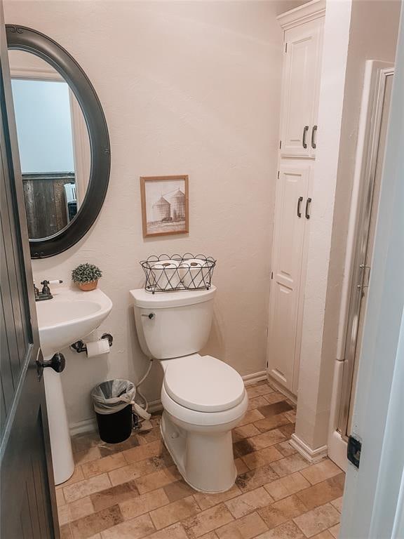 bathroom with toilet