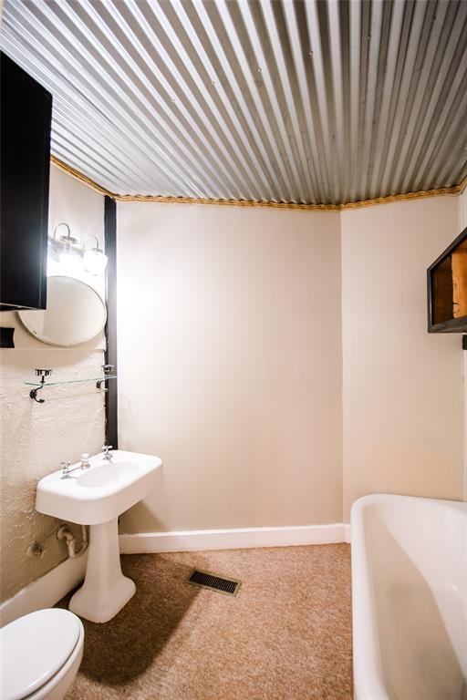 bathroom with toilet