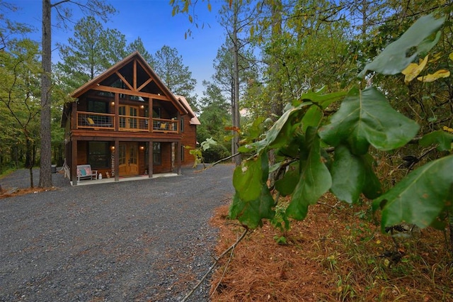 exterior space with a patio area