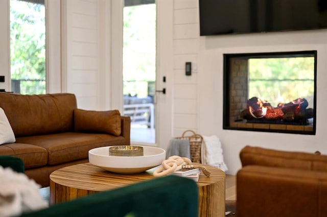 45 Pecan Trace Trl, Broken Bow, OK 74728 - living room featuring a wealth of natural light