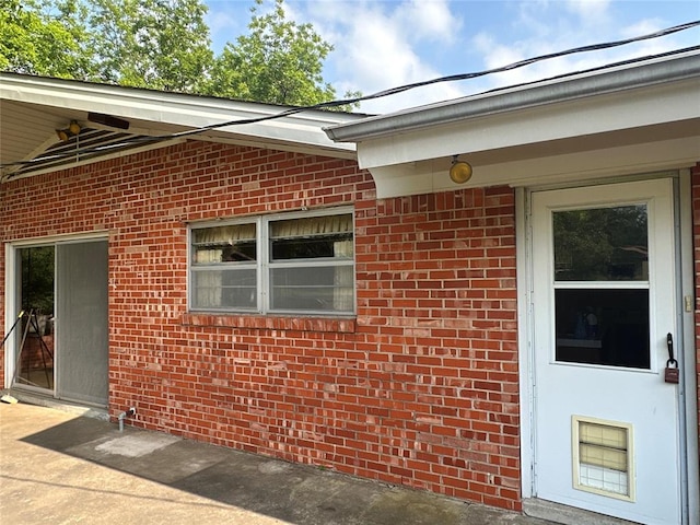 view of property entrance