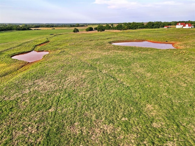 view of yard featuring a rural view