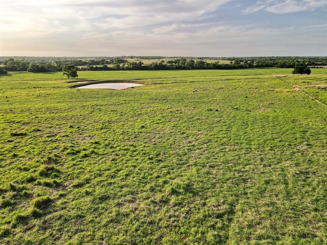 exterior space featuring a rural view