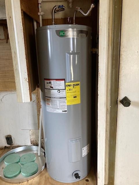 utilities with water heater