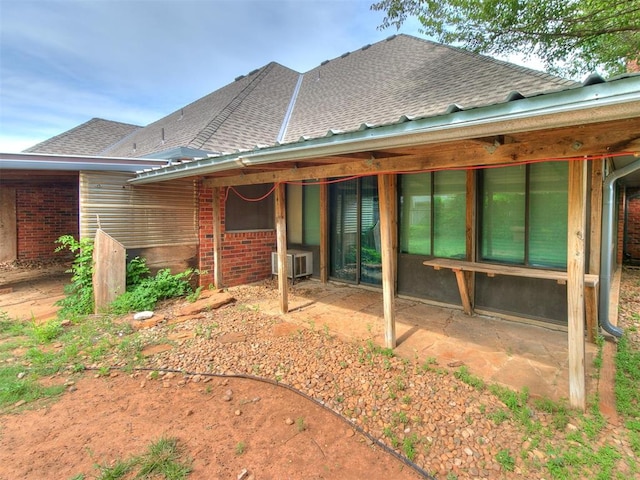 view of rear view of property