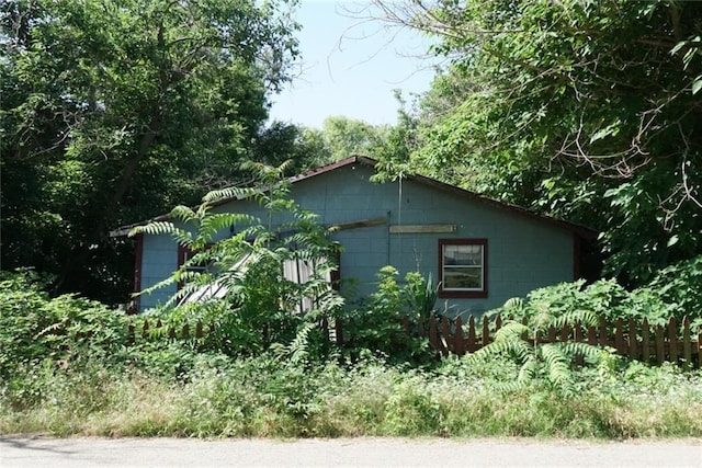 view of side of home