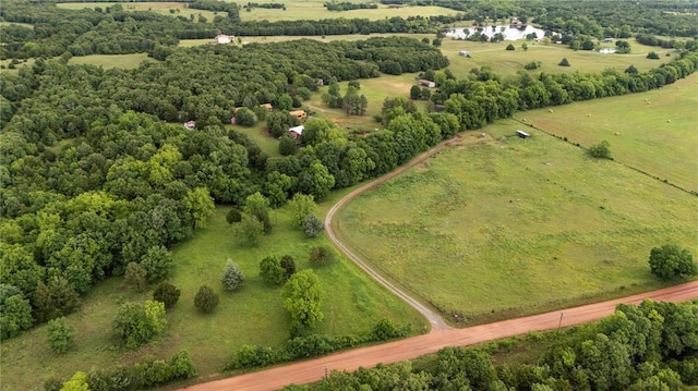 344586 E 860th Rd, Chandler, OK 74834 - aerial view of property's location featuring rural landscape