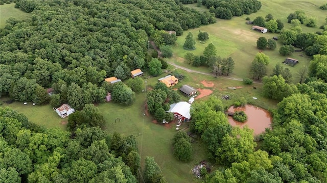 344586 E 860th Rd, Chandler, OK 74834 - aerial view of property and surrounding area featuring rural landscape