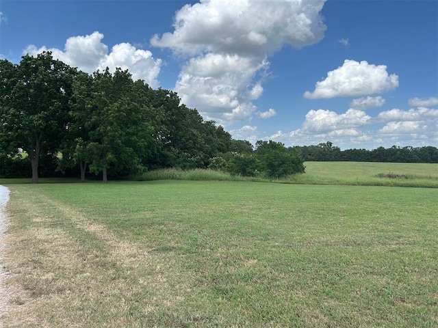355650 E 990th Rd, Prague, OK 74864 - view of green lawn