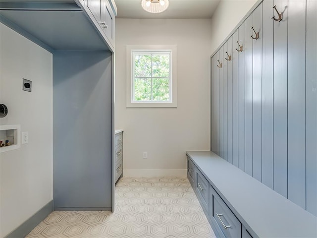 view of mudroom