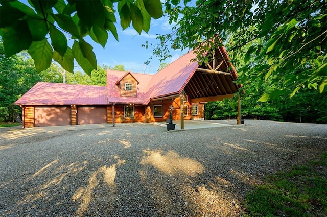 view of cabin