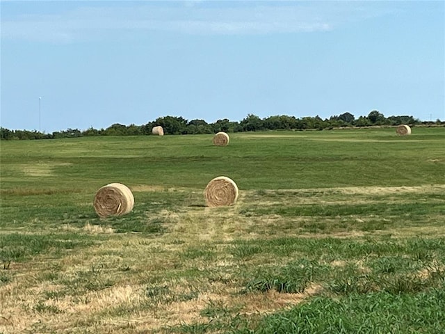 exterior space featuring a rural view