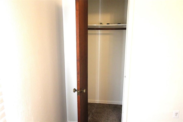 view of closet