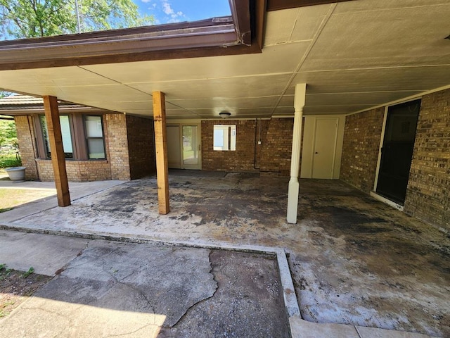 1116 Reid Cir, Seminole, OK 74868 - view of patio / terrace featuring an attached carport