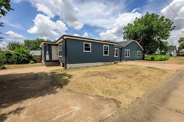 view of manufactured / mobile home