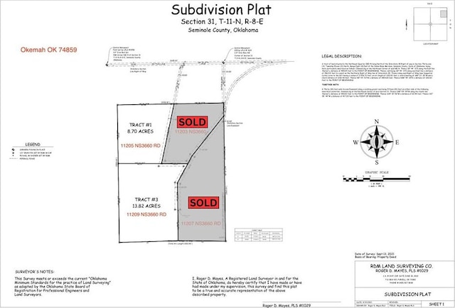 Listing photo 3 for 0 N 366th Rd, Wewoka OK 74884