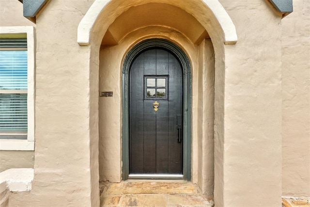 view of entrance to property