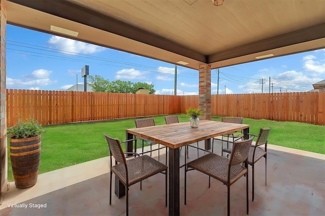 view of patio / terrace