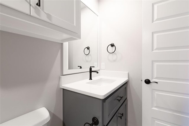1733 Taines Turn, Norman, OK 73072 - half bathroom with toilet and vanity