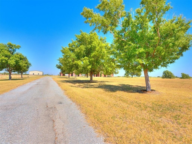 view of road