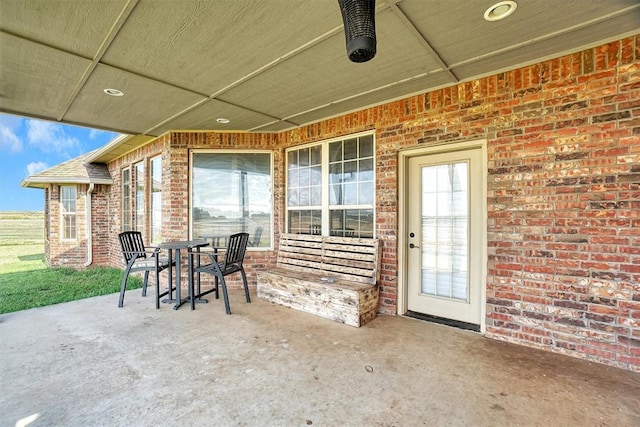 21321 E 1290th Rd, Sentinel, OK 73664 - view of patio / terrace