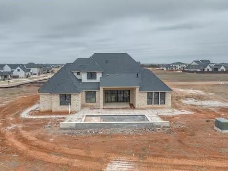 view of rear view of property