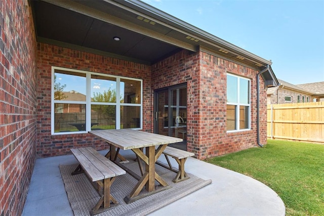 view of patio / terrace