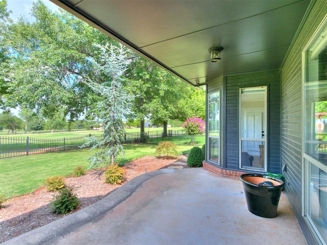 view of patio