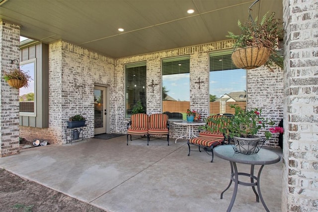 view of patio / terrace