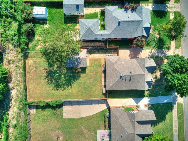 drone / aerial view