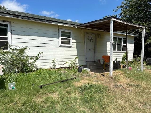 view of ranch-style house