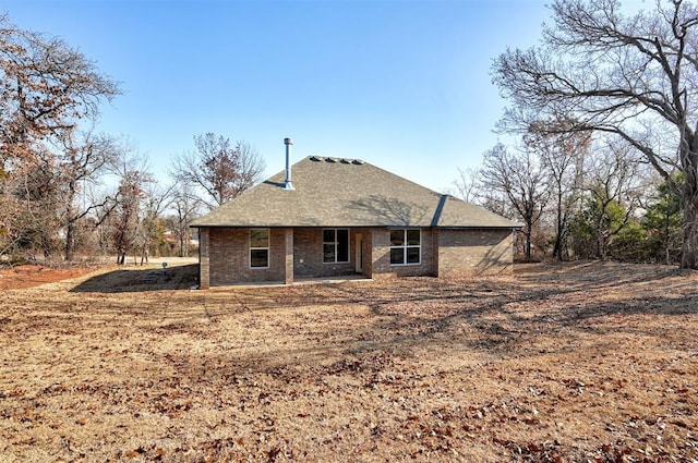 view of back of property