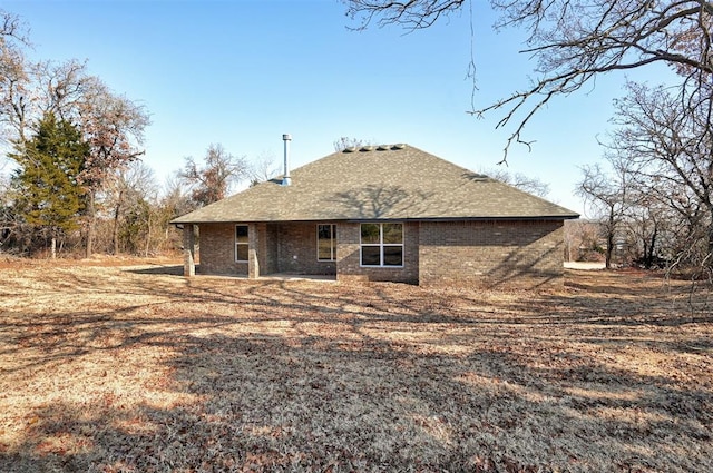 view of back of property