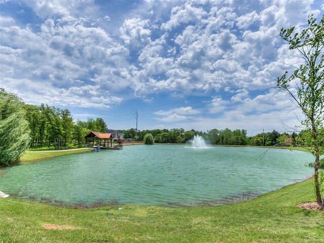 property view of water