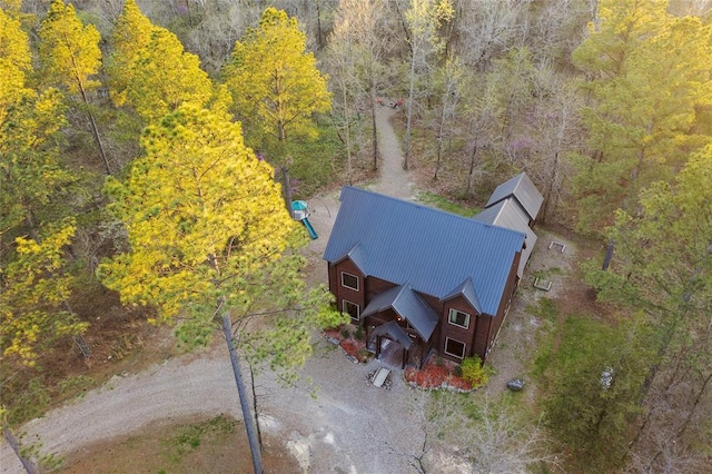 178 Black Jack Trl, Broken Bow, OK 74728 - view of subject property featuring a forest