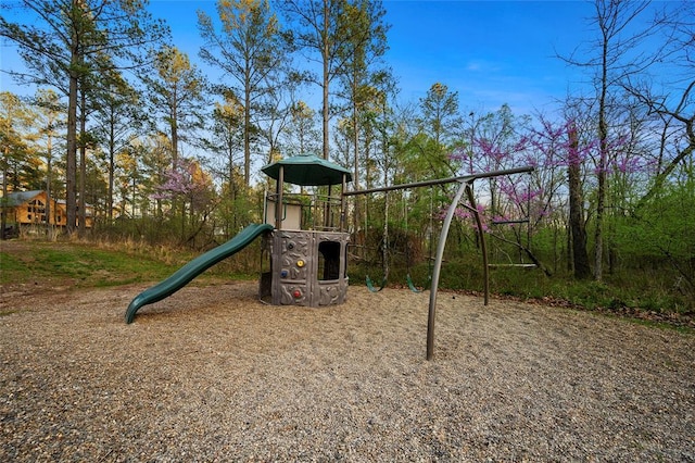 178 Black Jack Trl, Broken Bow, OK 74728 - view of jungle gym