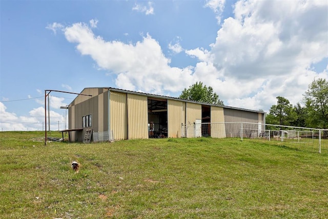 667 County Road 1410th Rd, Ninnekah, OK 73067 - view of pole building