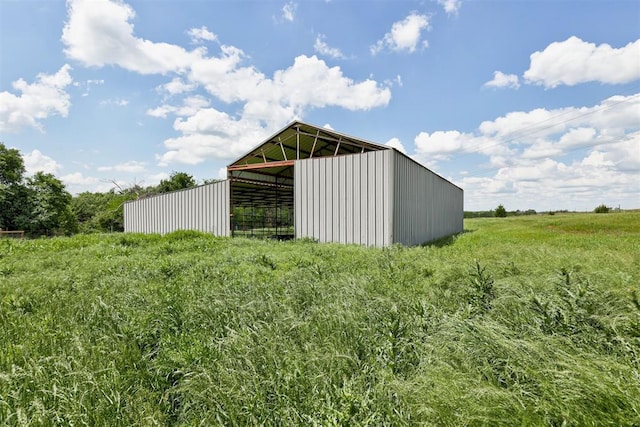 667 County Road 1410th Rd, Ninnekah, OK 73067 - view of pole building